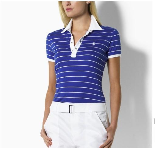 Polo ID 023 – New Ralph Lauren striped Polos blue for womens – MAASS BD ...